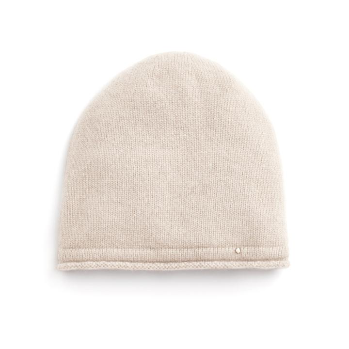 Women's Beanie In Beige | Single-origin Cashmere By Cuyana