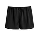 Women's Washable Charmeuse Shorts In Black | Size: Large | Washable Charmeuse Silk By Cuyana