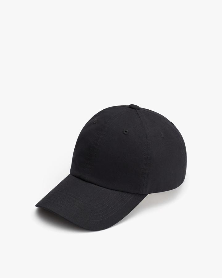 Women's Baseball Cap In Black | Organic Cotton By Cuyana