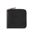 Women's Small Classic Zip Around Wallet In Black/soft Rose | Pebbled Leather By Cuyana