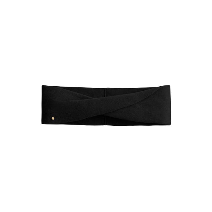 Women's Headband In Black | Cashmere By Cuyana
