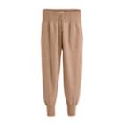 Women's Tapered Pant In Camel | Size: Large | Single-origin Cashmere By Cuyana