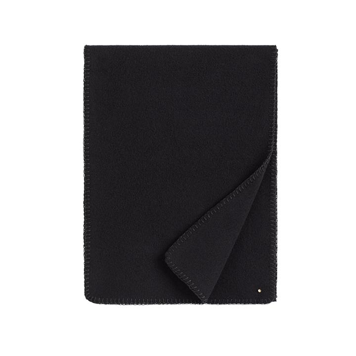 Women's Wool Soft Scarf In Black | Recycled Wool By Cuyana