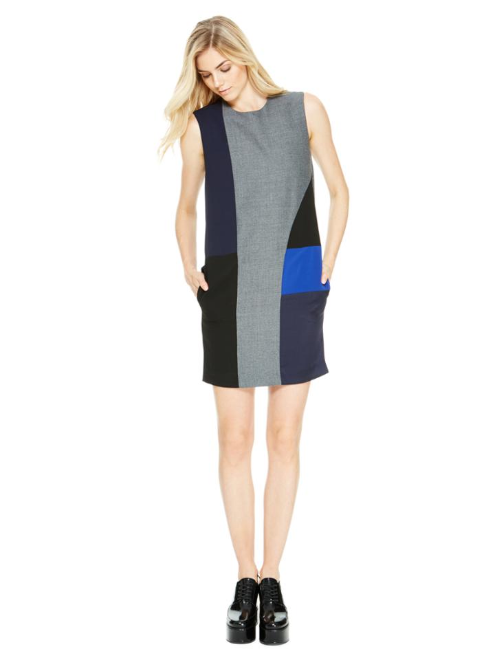 Dkny Color Block Dress