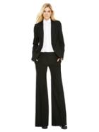 Dkny Wide Leg Fitted Pant