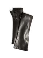 Dkny Leather Fingerless Glove