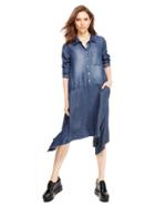 Dknypure Drapey Denim Dress