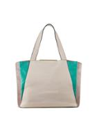 Dkny Crosby Leather Tri Color Tote