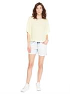 Dkny Jeans Light Wash Boyfriend Short