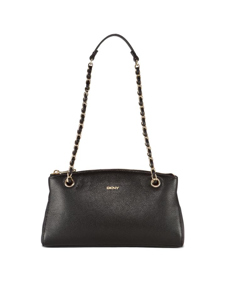 Dkny Fine Pebble Leather Clutch
