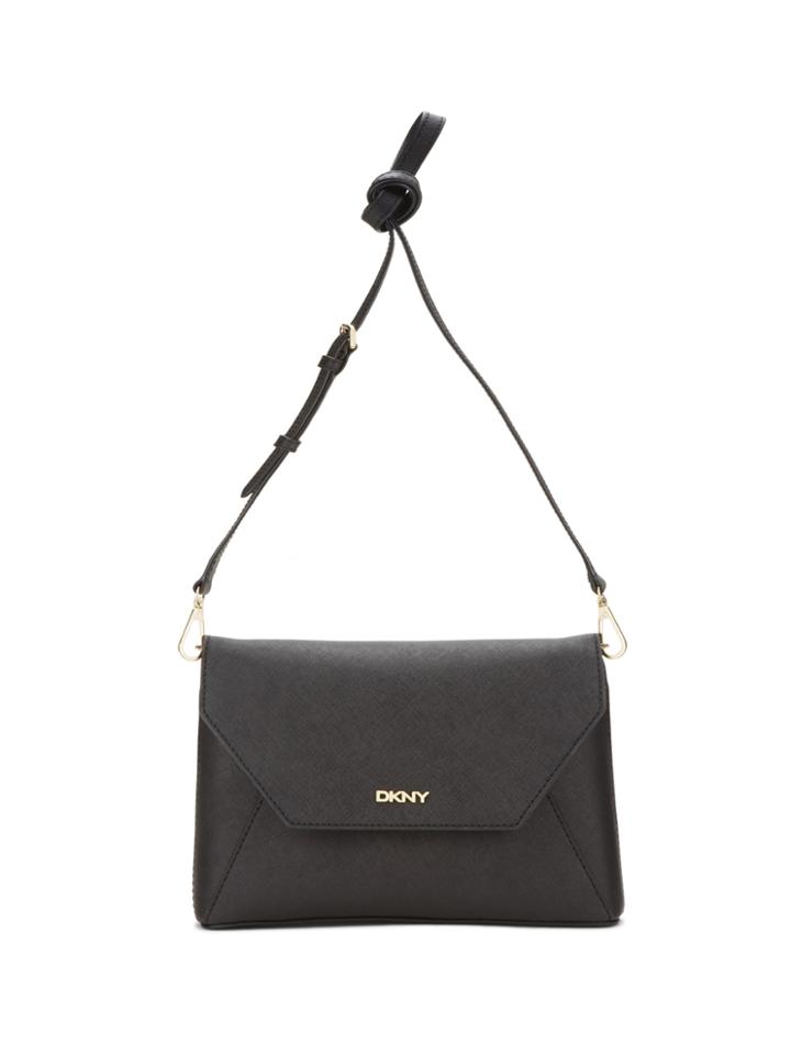 Dkny Saffiano Leather Flap Crossbody