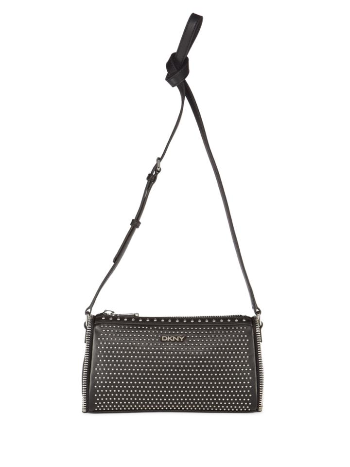 Dkny Studded Leather Crossbody