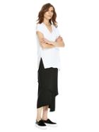 Dknypure Pull On Wrap Skirt