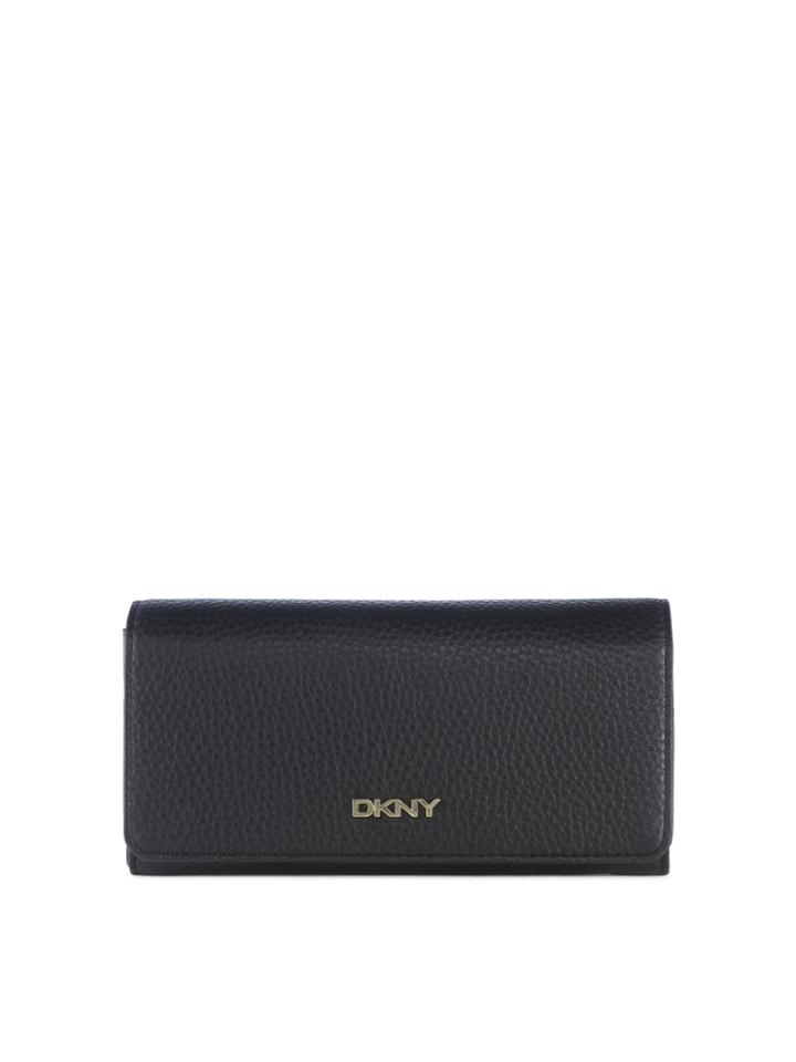 Dkny Tumbled Leather Large Carryall Wallet
