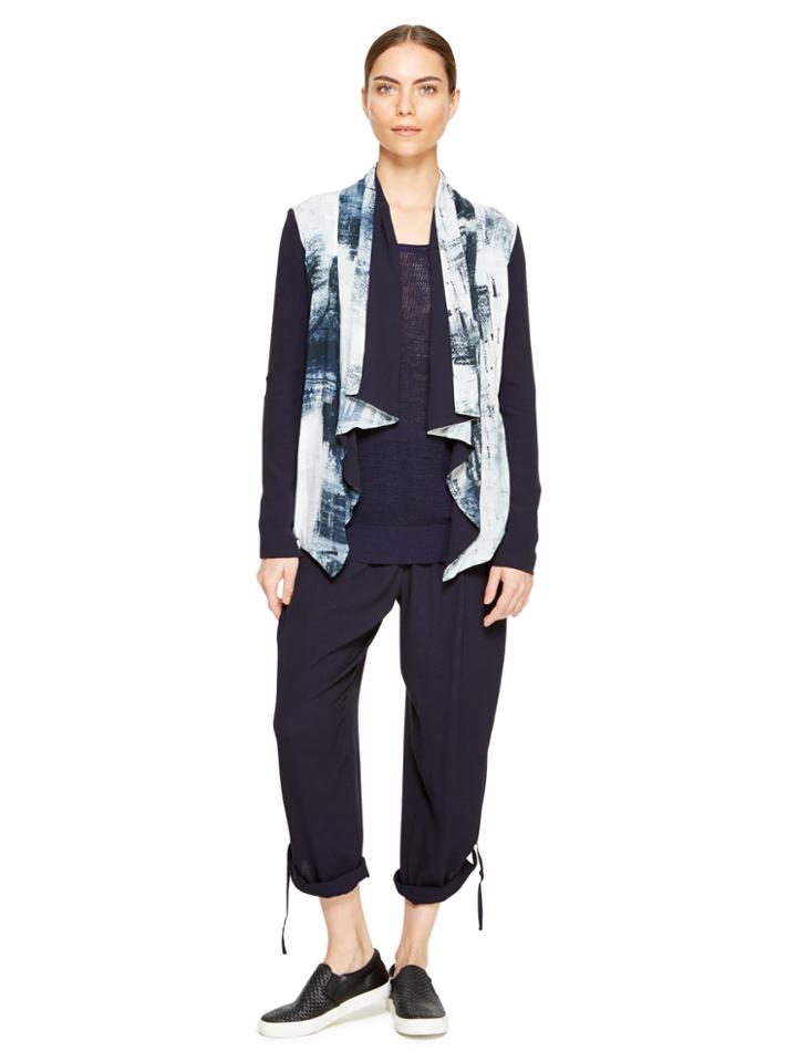 Dknypure Smudge Print Jacket
