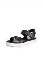 Dkny Belinda Raffia Leather Sandal