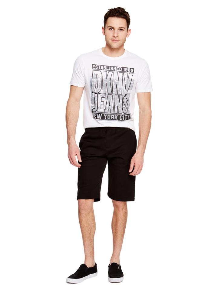 Dkny Zipper Pocket Sweat Short