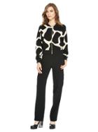 Dkny Jacquard Cropped Bomber