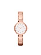 Dkny Stanhope Rose Gold-tone Watch