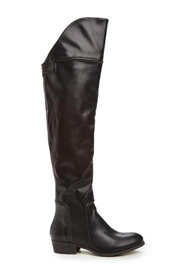 Dailylook Report Gema Over The Knee Boots In Black 6 - 10 At Dailylook