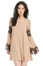 Dailylook For Love  Lemons Festival Dress In Taupe S At Dailylook