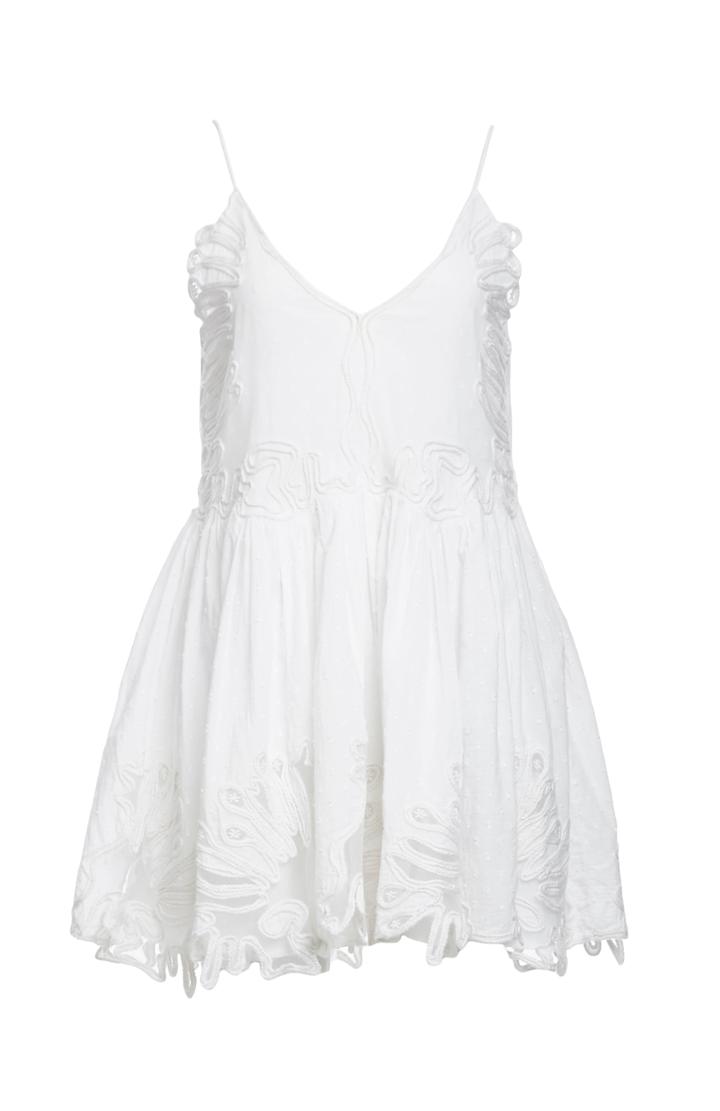 Dailylook Tularosa Dixie Dress In White S - L At Dailylook