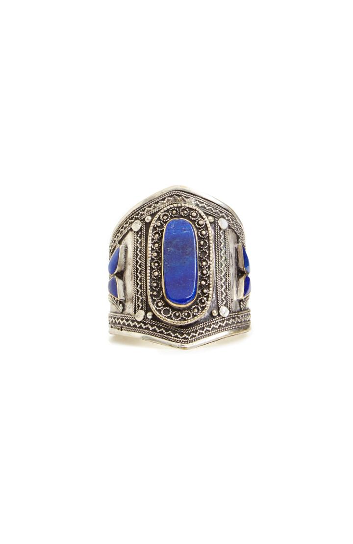 Dailylook Natalie B Ava Cuff Bracelet In Royal Blue At Dailylook