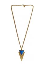 Dailylook Jenny Bird Flagstaff Necklace In Blue At Dailylook
