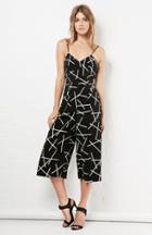 Dailylook Cameo Power Trip Midi Print Jumpsuit In Black Xs - L At Dailylook