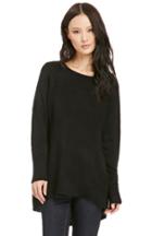 Dailylook Oversized Knit Pullover Sweater In Black L/xl At Dailylook