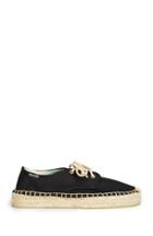 Dailylook Soludos Solid Platform Espadrille In Black 7 - 10 At Dailylook