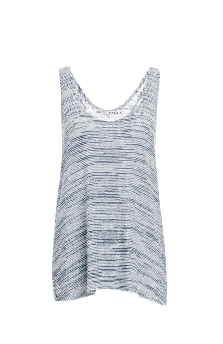 Dailylook Project Social T Ocean Swit Tank In Blue S - L At Dailylook