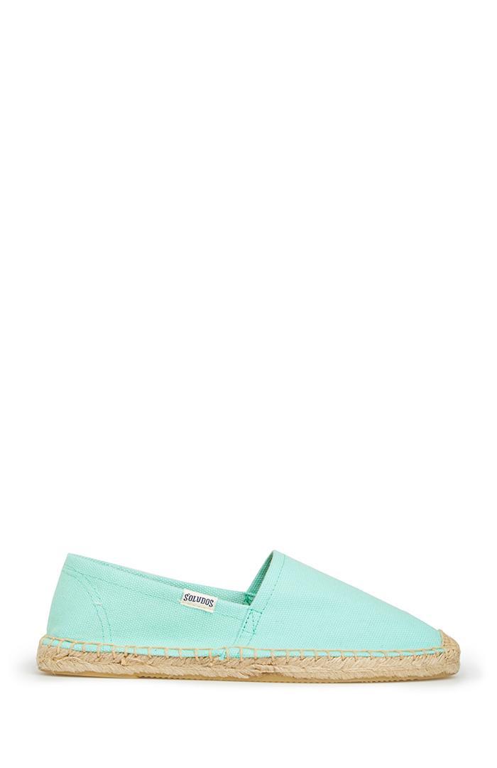Dailylook Soludos Original Dali Espadrille In Mint 6 - 10 At Dailylook