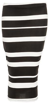 Dailylook Mixed Stripe Midi Skirt