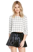 Dailylook J.o.a. Mermaid Velvet Sequin Shorts In Navy Xs - L At Dailylook