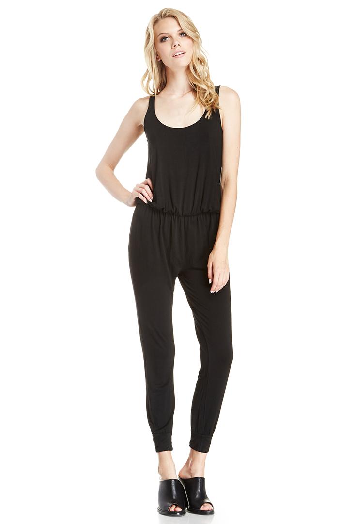 Dailylook Classic Knit Jumpsuit In Black Xs - L At Dailylook