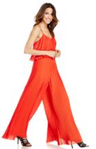 Dailylook Lovers + Friends Walk In The Park Jumpsuit In Poppy Xs - M At Dailylook