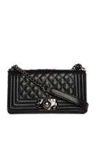 Dailylook Dailylook Quilted Vegan Leather Purse In Black At Dailylook