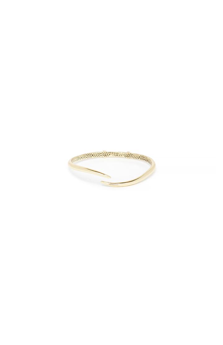 Dailylook House Of Harlow 1960 Arid Bangle In Gold One Size At Dailylook