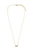 Dailylook Dailylook Put Your Name On It Necklace In Gold At Dailylook