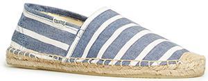 Dailylook Soludos Original Dali Striped Espadrille