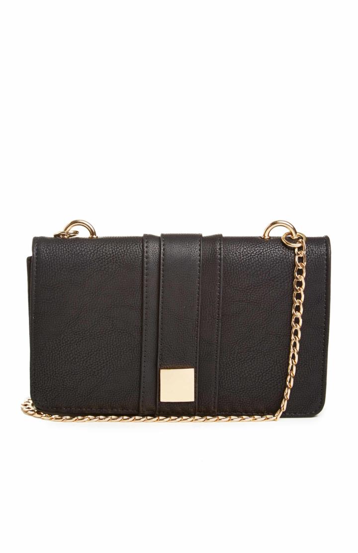 Dailylook Kapowski Vegan Leather Shoulder Bag In Black At Dailylook