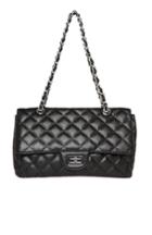 Dailylook Coco Quilted Large Handbag In Black At Dailylook