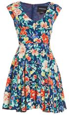 Dailylook Minkpink Acid Bloom Dress In Multi-colored L At Dailylook