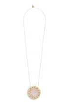 Dailylook House Of Harlow 1960 Sunburst Pendant Necklace In Rose One Size At Dailylook