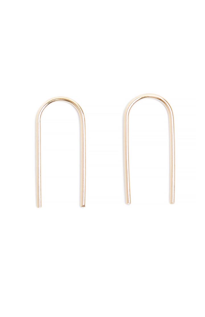 Dailylook Five And Two Libby Earrings In Gold At Dailylook