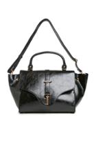 Dailylook Tyler Durden Winged Vegan Leather Tote In Black At Dailylook