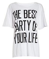 Dailylook Lovers + Friends Best Party Of Your Life Tee