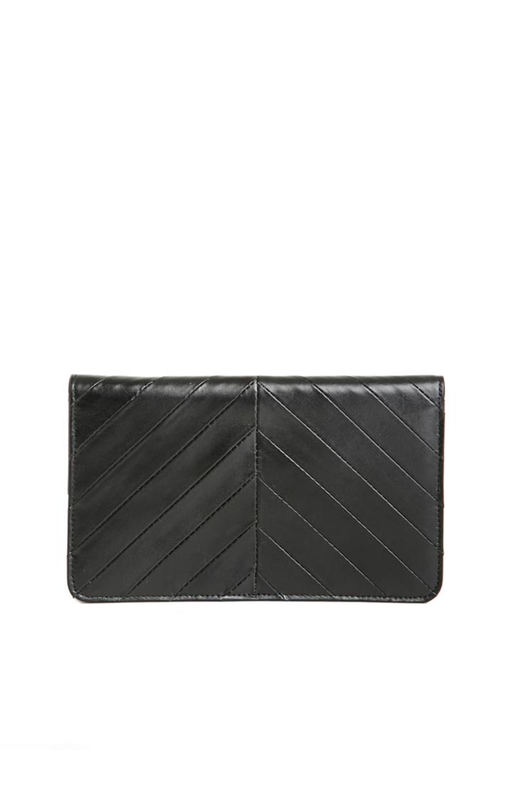 Dailylook Status Anxiety Mildred Leather Wallet In Black At Dailylook