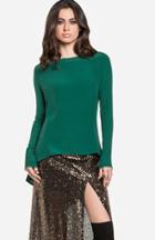 Dailylook Backstage Express Yourself Top In Green S At Dailylook